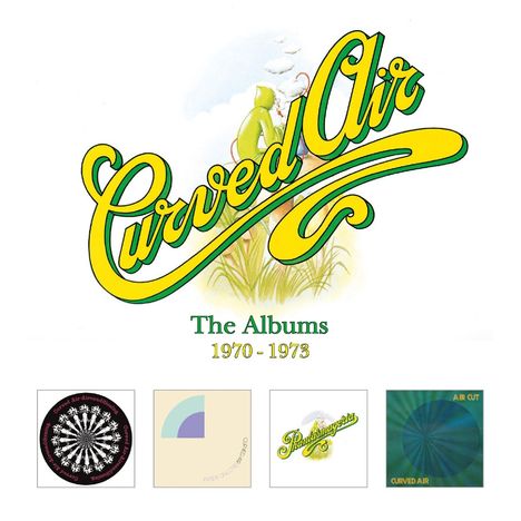 Curved Air: The Albums 1970 - 1973, 4 CDs