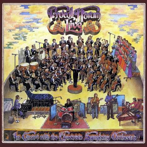 Procol Harum: Live In Concert With The Edmonton Symphony Orchestra (remastered) (180g) (Limited-Edition), 1 LP und 1 Single 7"