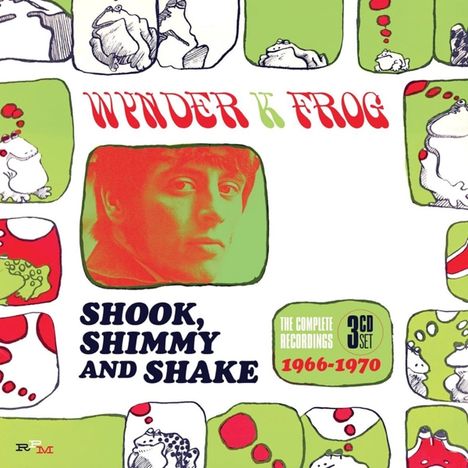 Wynder K. Frog (Mick Weaver): Shook, Shimmy And Shake: The Complete Recordings 1966 - 1970, 3 CDs