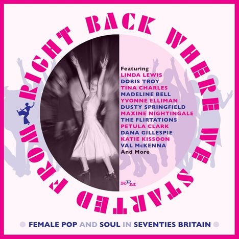 Right Back Where You Started From: Female Pop And Soul In Seventies Britain, 3 CDs
