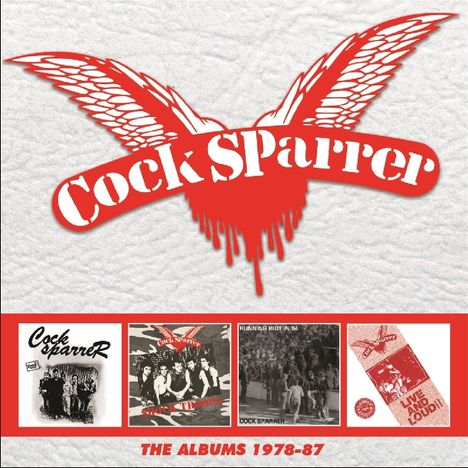 Cock Sparrer: The Albums: 1978 - 1987, 4 CDs