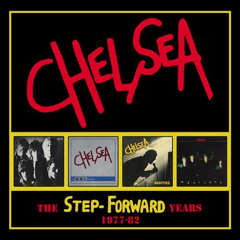 Chelsea: The Step Forward Years 1977 - 1982, 4 CDs