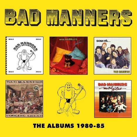 Bad Manners: The Albums 1980 - 1985, 5 CDs