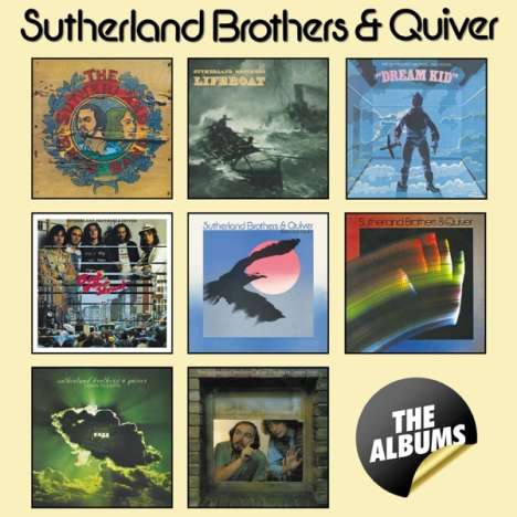 The Sutherland Brothers &amp; Quiver: The Albums, 8 CDs