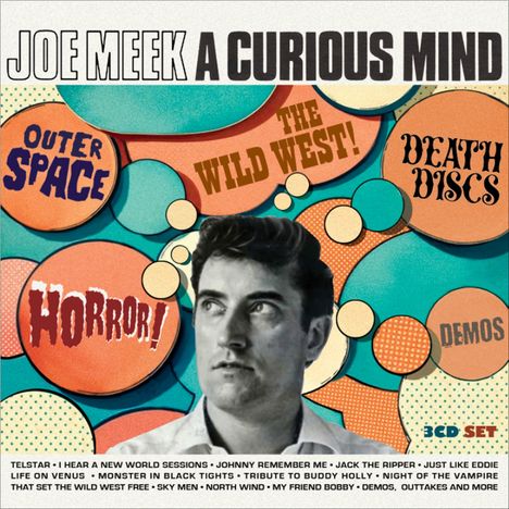 Joe Meek: A Curious Mind, 3 CDs