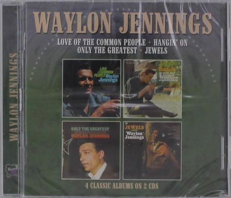 Waylon Jennings: 4 Classic Albums, 2 CDs