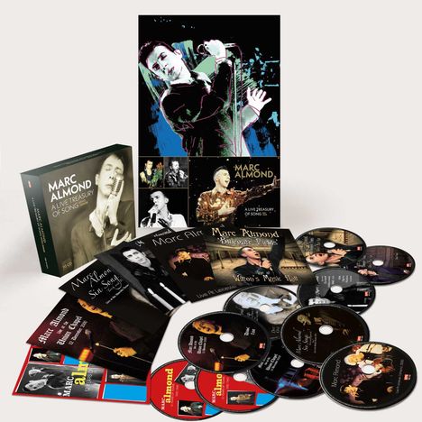 Marc Almond: A Live Treasury Of Song 1992 - 2008 (Limited Edition), 10 CDs