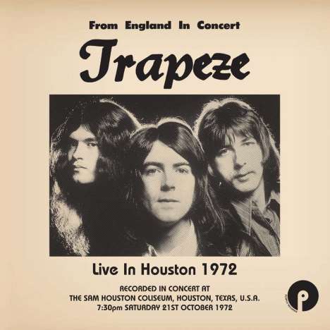 Trapeze: Live In Houston 1972 (Limited Edition) (Black Vinyl), 2 LPs