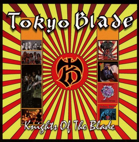 Tokyo Blade: Knights Of The Blade (Box-Set), 4 CDs