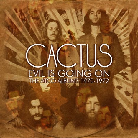 Cactus: Evil Is Going On: The Complete ATCO Recordings 1970 - 1972, 8 CDs