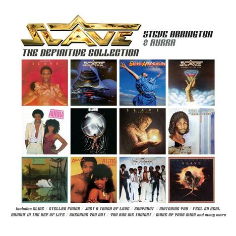 Slave, Steve Arrington, Aurra: The Definitive Collection, 3 CDs
