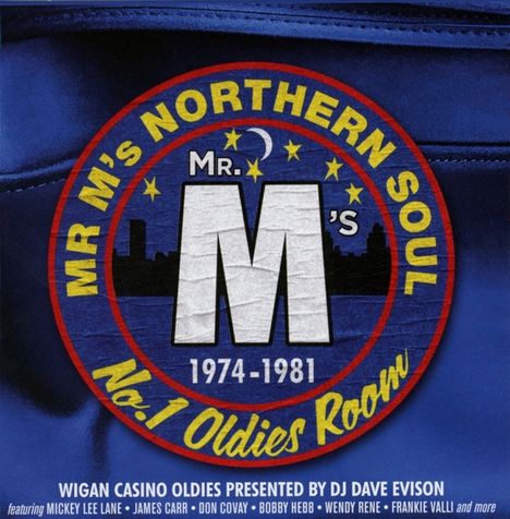 Mr M's Northern Soul: Wigan Casino No.1 Oldies Room, 3 CDs