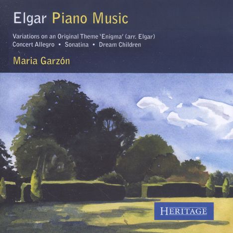 Edward Elgar (1857-1934): Klavierwerke, CD