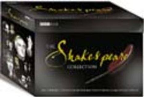 Shakespeare Collection (UK-Import), 37 DVDs