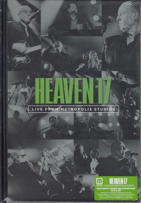 Heaven 17: Live From Metropolis Studios 2012 (Limited Numbered Edition), 1 CD und 1 DVD