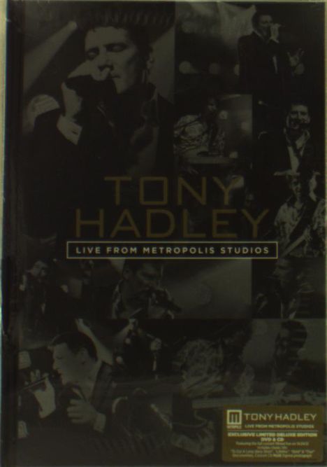Tony Hadley: Live From Metropolis Studios (Limited-Deluxe-Edition)(DVD-Format), 1 DVD und 1 CD