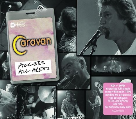 Caravan: Access All Areas (CD + DVD), 1 CD und 1 DVD