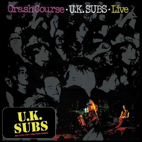 UK Subs (U.K. Subs): Crash Course (180g) (Deluxe-Edition) (Red Vinyl), LP