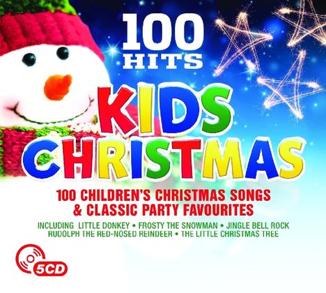 100 Hits: Kids Christmas, 5 CDs