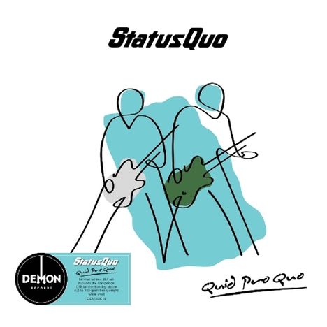 Status Quo: Quid Pro Quo (180g) (Limited Deluxe Edition) (White Vinyl), 2 LPs