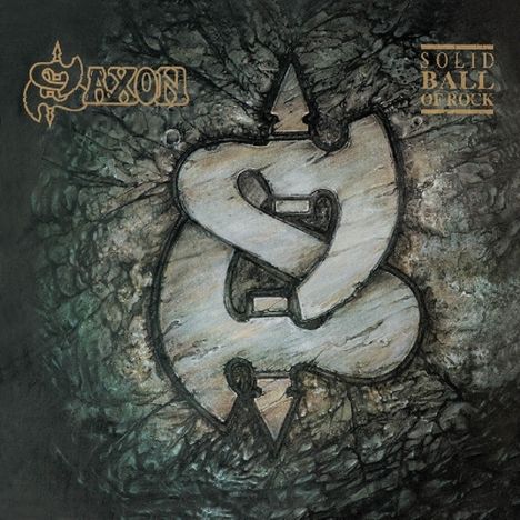 Saxon: Solid Ball Of Rock (180g) (Silver Vinyl), LP