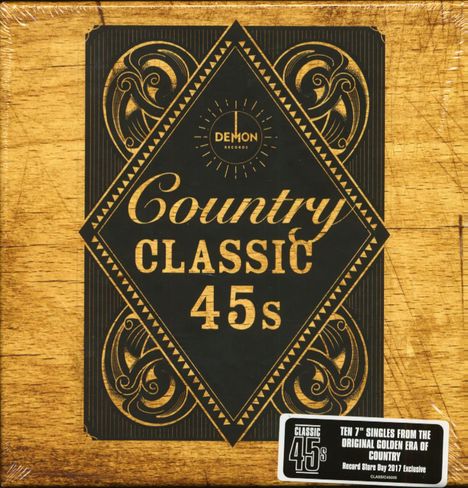 Country Classic 45s, 10 Singles 7"
