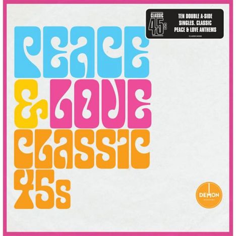 Peace &amp; Love-Classic 45s (Reissue), 10 Singles 7"