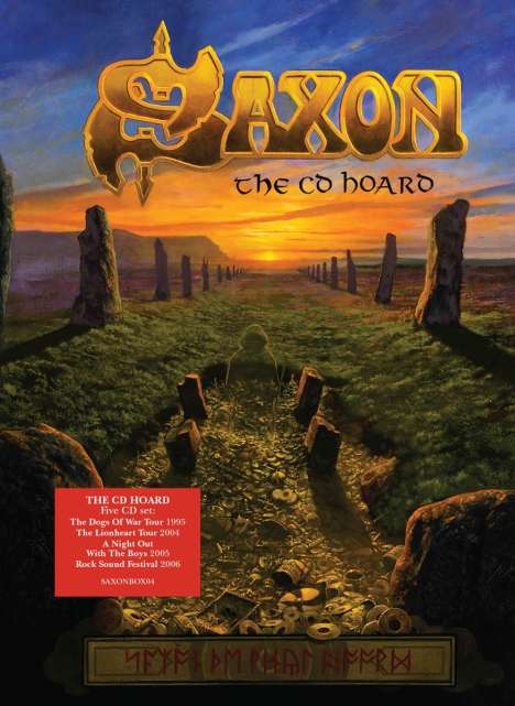 Saxon: The CD Hoard (Limited Edition), 5 CDs
