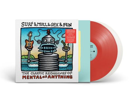 Mental As Anything: Surf &amp; Mull &amp; Sex &amp; Fun (Red &amp; White Vinyl), 2 LPs