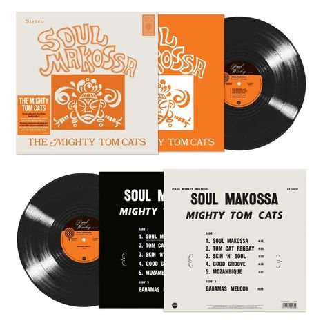 The Mighty Tom Cats: Soul Makossa (Reissue), LP