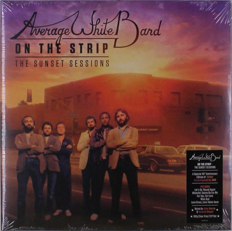 Average White Band: On The Strip - The Sunset Sessions (180g) (Clear Vinyl), 2 LPs