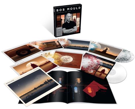 Bob Mould: Distortion: 1996 - 2007 (Limited Edition) (Clear Splatter Effect Vinyl) (+ signiertem Artprint), 9 LPs