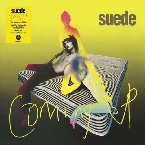 The London Suede (Suede): Coming Up (25th Anniversary) (180g) (Limited Edition) (Clear Vinyl), LP