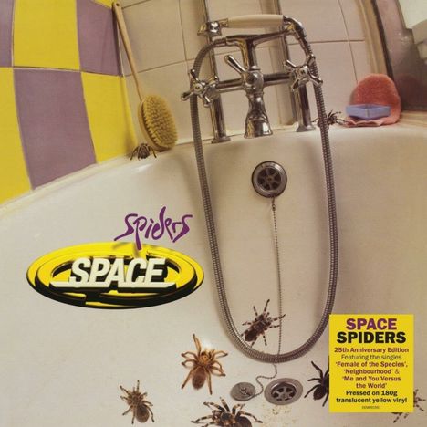 Space: Spiders (25th Anniversary Edition) (180g) (Translucent Yellow Vinyl), LP