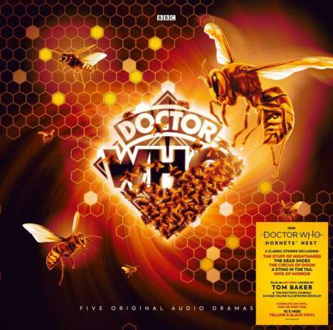 Filmmusik: Doctor Who - Hornets' Nest (Yellow &amp; Black Vinyl), 10 LPs