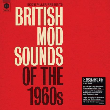 Oldie Sampler: Eddie Piller Presents: British Mod Sounds Of The 1960s, 2 LPs