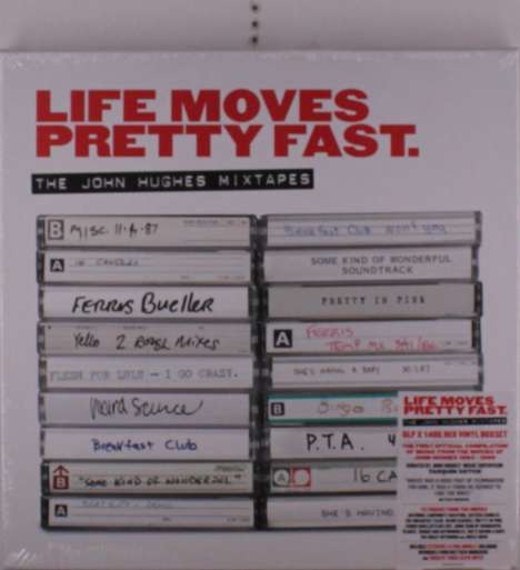 Filmmusik: Life Moves Pretty Fast: The John Hughes Mixtapes (Box Set) (Red Vinyl), 6 LPs