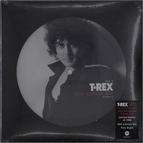 T.Rex (Tyrannosaurus Rex): 20th Century Boy / Free Angel (Limited Edition) (Picture Disc), Single 7"