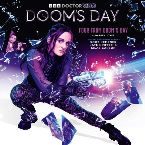 Filmmusik: Doctor Who: Four From Doom's Day (Translucent Blue &amp; Purple Vinyl), 2 LPs