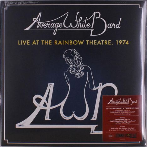 Average White Band: Live At The Rainbow Theatre, 1974 (White Vinyl), LP