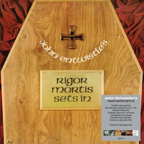 John Entwistle: Rigor Mortis (Orange Vinyl), LP