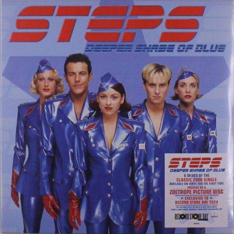 Steps: Deeper Shade Of Blue (The Remixes) (RSD 2024) (Zoetrope Effect), Single 12"