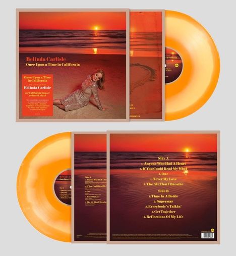 Belinda Carlisle: Once Upon A Time In California (California Sunset Vinyl), LP
