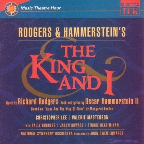 Rodgers/Hammerstein II: The King And I, CD