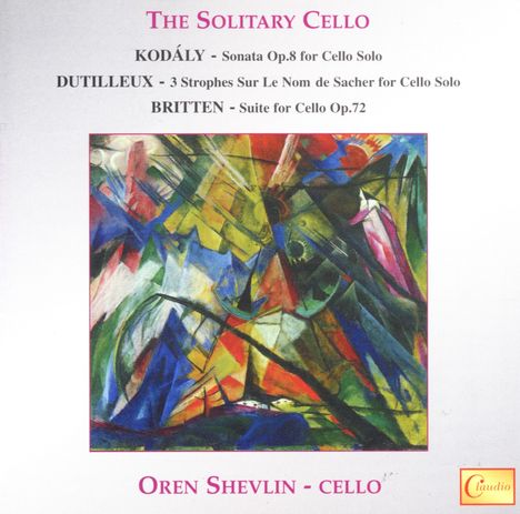 Zoltan Kodaly (1882-1967): Sonate für Cello solo op.8, CD