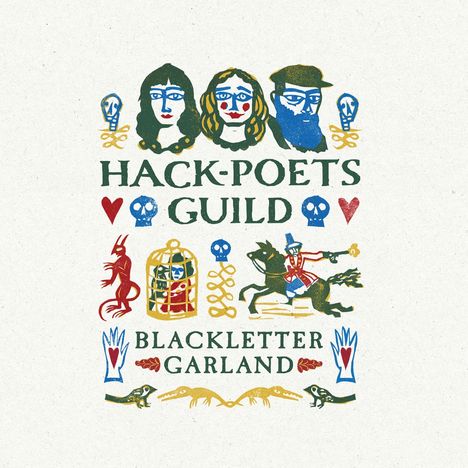 Hack-Poets Guild: Blackletter Garland, 2 LPs