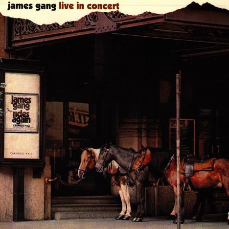 The James Gang: Live In Concert, CD