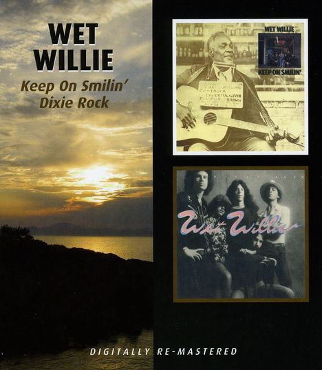 Wet Willie: Keep On Smilin' / Dixie Rock, CD