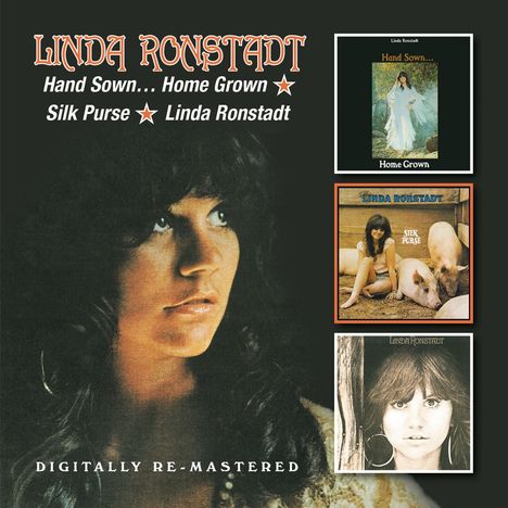 Linda Ronstadt: Hand Sown....Home Grown / Silk Purse / Linda Ronstad, 2 CDs