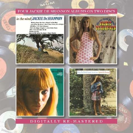 Jackie DeShannon: In The Wind / Are You Ready For This? / New Image / What The World Needs Now Is Love, 2 CDs